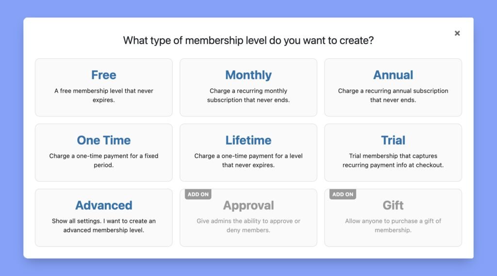 How to Create Membership Levels and Protect Pages